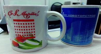 Сувенирная продукция — Печать на кружках — фото